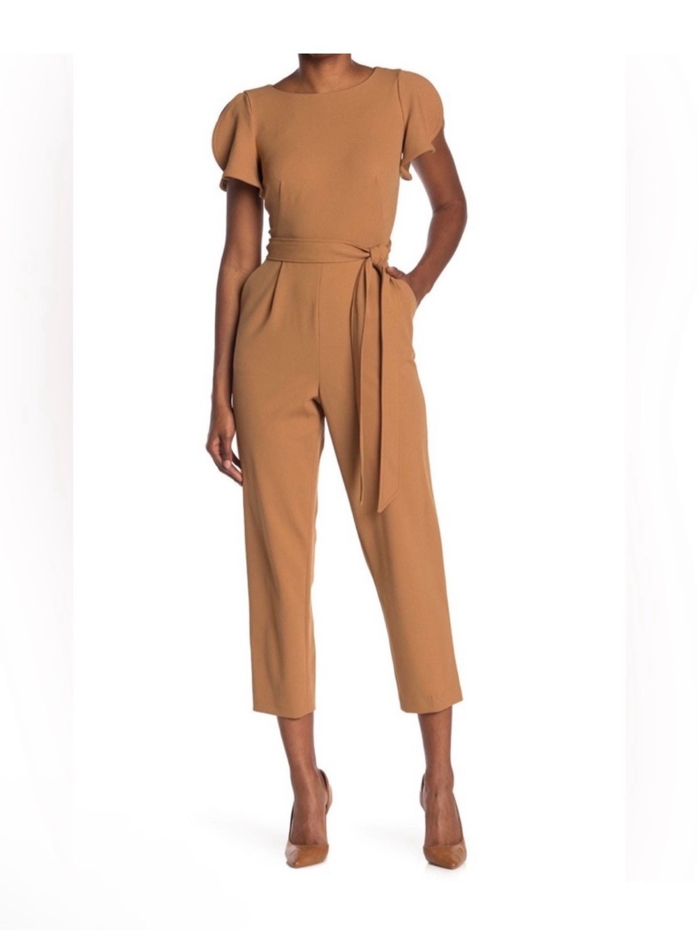 Calvin Klein Tulip Sleeve Jumpsuit 6